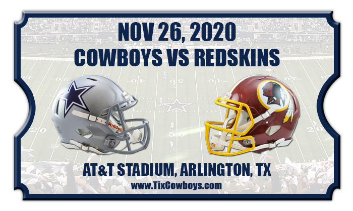 2020 Cowboys Vs Redskins