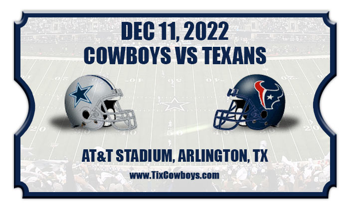 2022 Cowboys Vs Texans