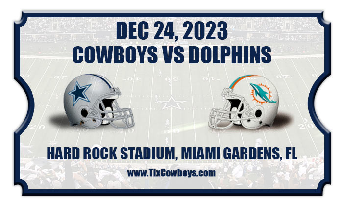 2023 Cowboys Vs Dolphins