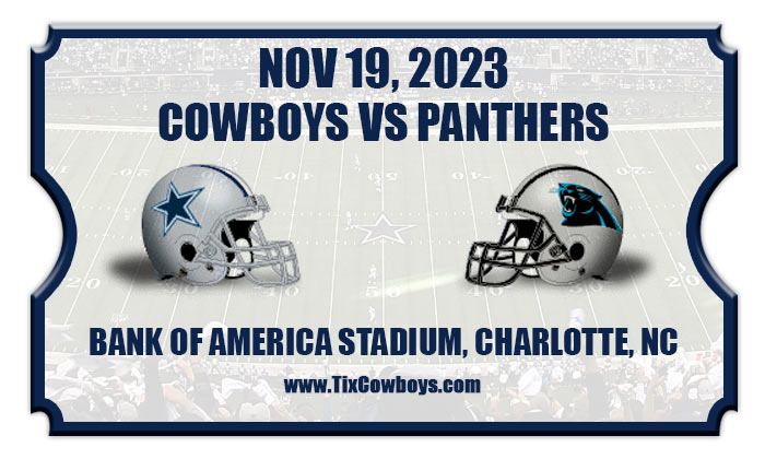 2023 Cowboys Vs Panthers