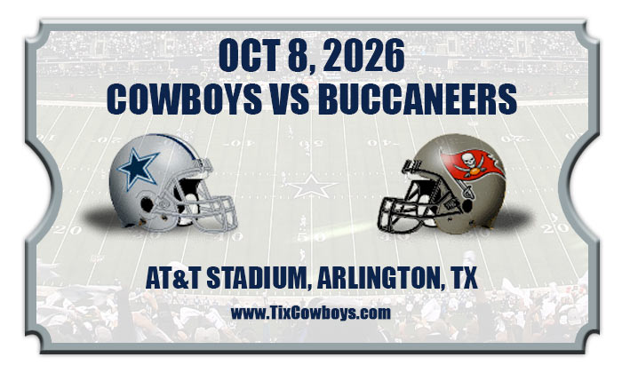 2026 Cowboys Vs Buccaneers