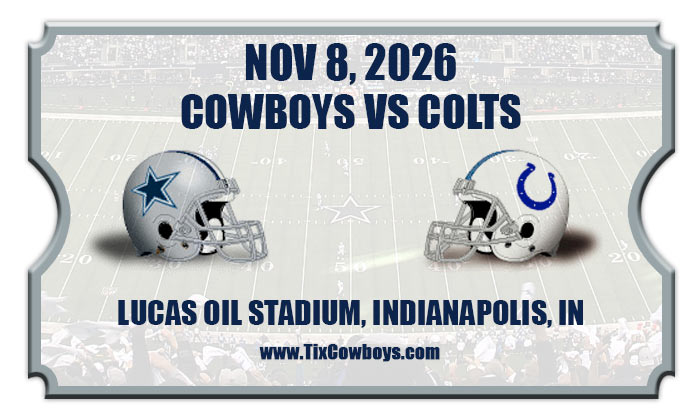 2026 Cowboys Vs Colts