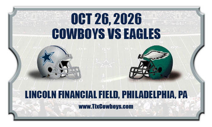 2026 Cowboys Vs Eagles
