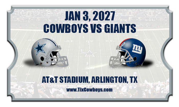 2026 Cowboys Vs Giants2