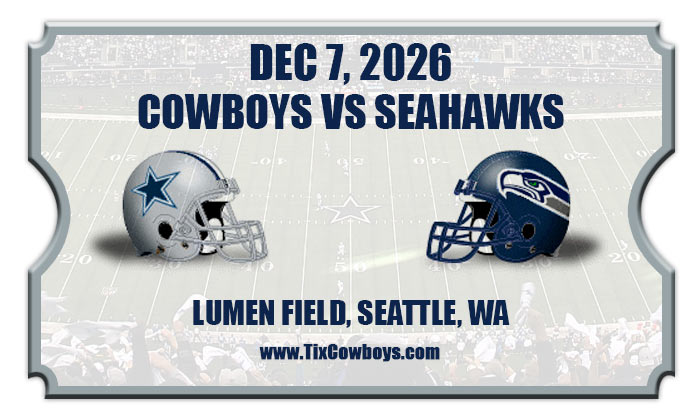 2026 Cowboys Vs Seahawks2